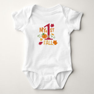 Body Para Bebé Mi primera caída - Traje para bebés de otoño