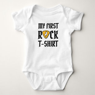 Body Para Bebé Mi primera camiseta rock