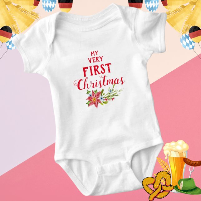 Body Para Bebé Mi primera familia de Navidades que coincidan con  (Subido por el creador)