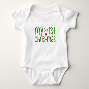 Body Para Bebé Mi primera Navidad