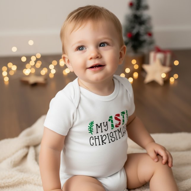 Body Para Bebé Mi primera Navidad (Subido por el creador)