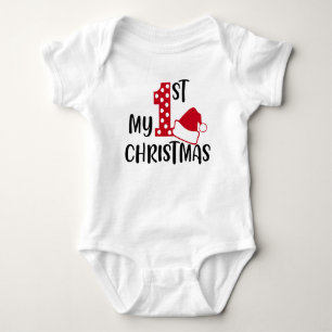 Body Para Bebé 🎄Mi Primera Navidad Bebé Camiseta Lindo Día de