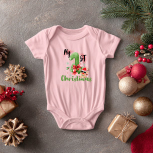 Body Para Bebé Mi Primera Navidad, Diseño navideño tierno