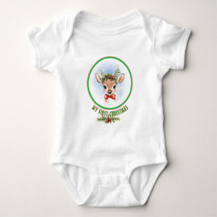Body Para Bebé Mi primera Navidad, querida