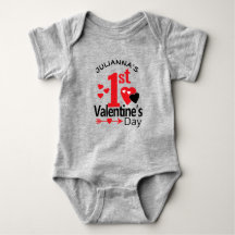 Mi primera ropa de bebé de San Valentín