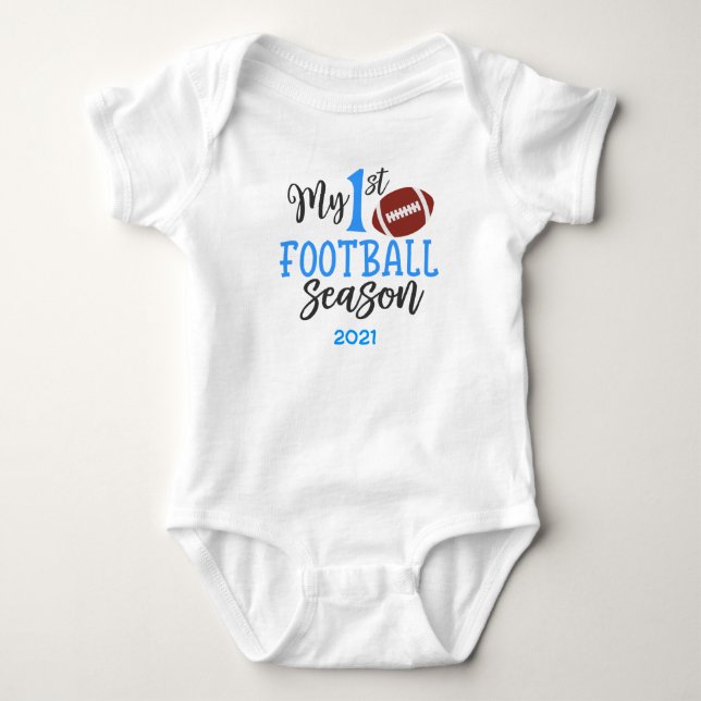 Body Para Bebé Mi primera temporada de fútbol - Chicos - regalo d (Anverso)