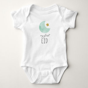 Body Para Bebé Mi ropa de bebé de primer Eid