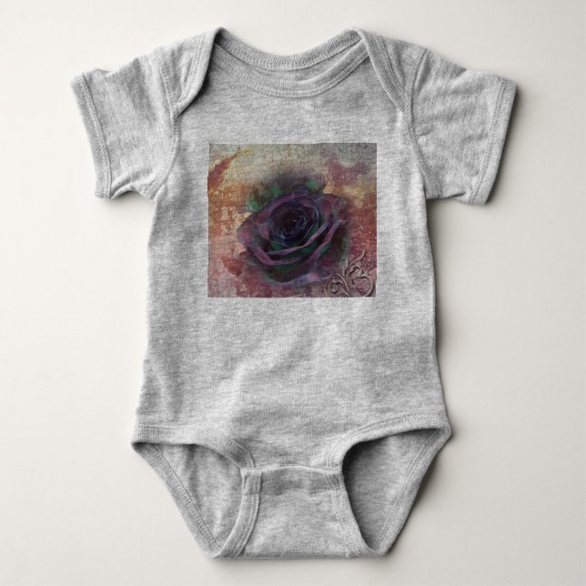 Body Para Bebé Mi Rosa Irlandesa Salvaje (Anverso)