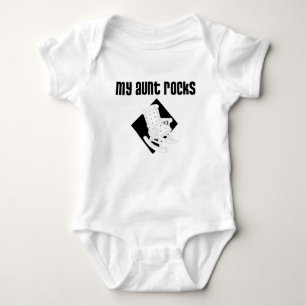 Body Para Bebé Mi tía Rocks