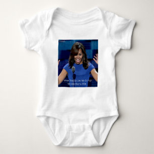 Body Para Bebé Michelle Obama "Nos Elevamos" de Colección