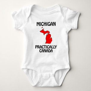 Body Para Bebé Michigan - Prácticamente Canadá