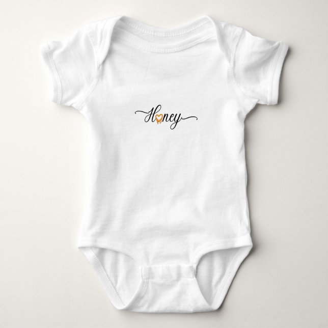 Body Para Bebé Miel (Anverso)