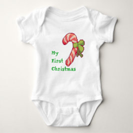 Body Para Bebé Mijn eerste Kerst. Pixel Art, Pixelart