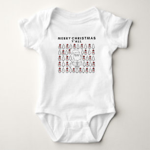 Body Para Bebé Miktiez merrychristmas mínimo santa happynewyear