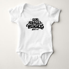Body Para Bebé Milacle baby T-Shirt