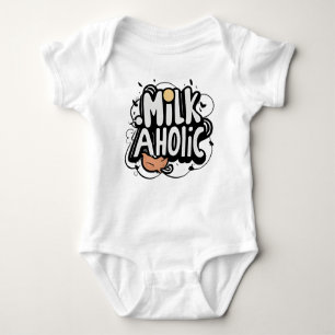 Body Para Bebé Milkaholic Funny