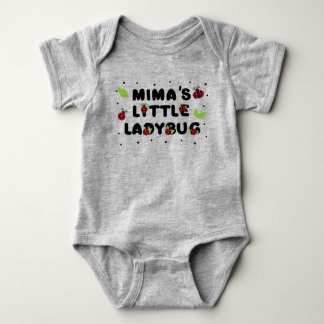 Body Para Bebé Mima's Little Ladybug - Linda 