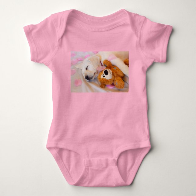 Body Para Bebé Mimos de cachorro 02 (Anverso)