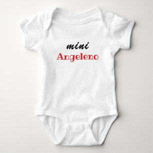 Body Para Bebé Mini Angeleno, regalo para bebé, niña, niño, Unise