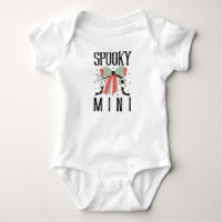 mini camiseta espeluznante de Halloween para combi