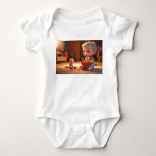 Body Para Bebé "Mini campeón" camiseta