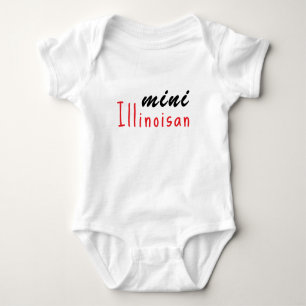 Body Para Bebé Mini Illinoisan, Baby Gift, Chica, Boy, Unisex