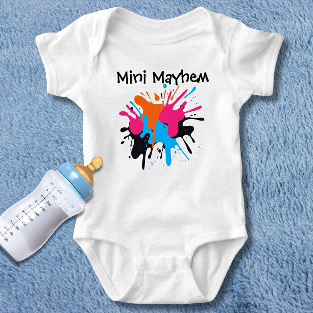 Body Para Bebé Mini Mayhem (Subido por el creador)