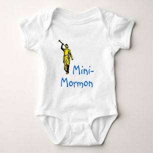 Body Para Bebé Mini-Mormón, bebé, lds, mormón, regalos de los 