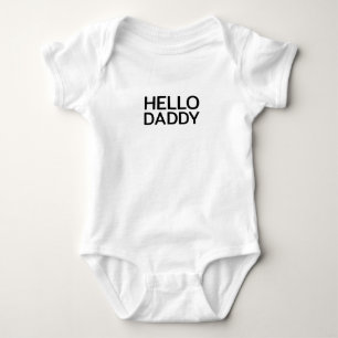 Body Para Bebé Minimalista HELLO DADDY