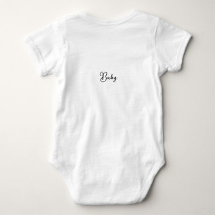 Body Para Bebé Minimalista Moderno Tan Lindo