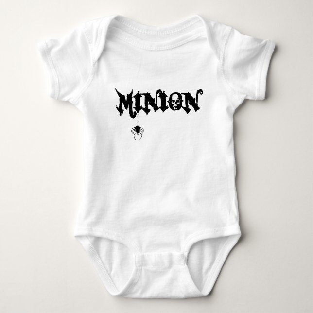 Body Para Bebé Minion Baby Shirt (Anverso)