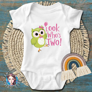 Body Para Bebé Mirad Quién Cumple Dos Años