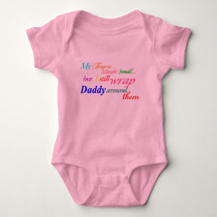 Body Para Bebé mis dedos pueden ser pequeños pero todavía