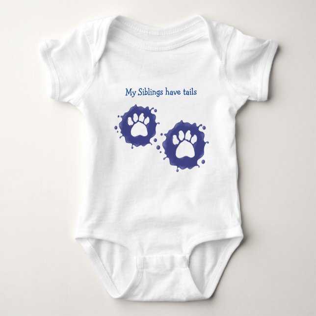 Body Para Bebé Mis hermanos tienen velas (Anverso)