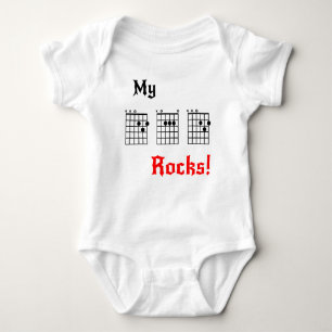 Body Para Bebé ¡Mis rocas del PAPÁ!