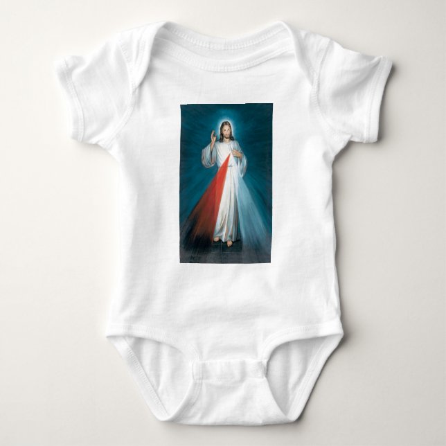 Body Para Bebé misericordia divina (Anverso)