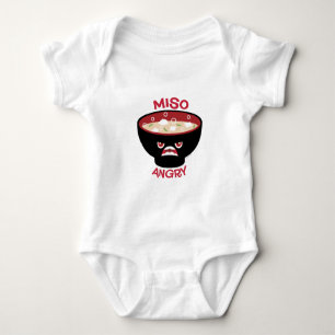 Body Para Bebé Miso enojado