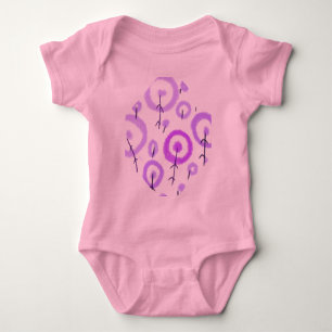 Body Para Bebé Moda DE ESTILO MÍNIMO MODERNO MONOGRAM ELEGANTE SI