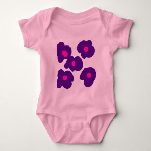 Body Para Bebé Moda DE ESTILO MÍNIMO MODERNO MONOGRAM ELEGANTE SI