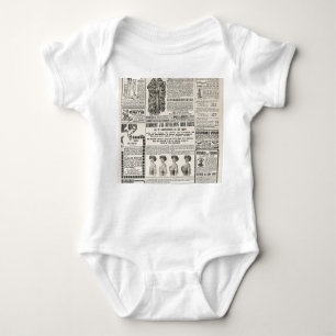 Body Para Bebé Moda de París de 1919: página de un periódico anti