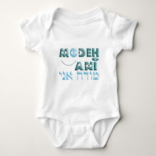 Body Para Bebé Modeh Ani
