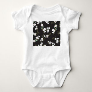 Body Para Bebé Modelo brillante sin soldadura floral de Magnolia