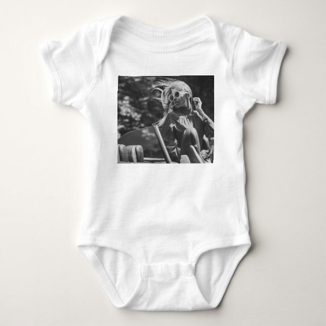Body Para Bebé Modern Life Luxury Chica Driver (Anverso)