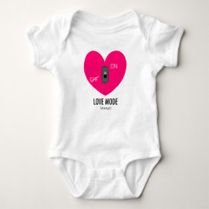 Body Para Bebé MODO AMOR (siempre)