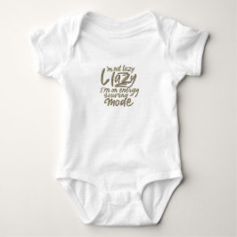 Body Para Bebé Modo de ahorro de energía" Baby Bodysuit