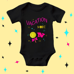 Body Para Bebé Modo de vacaciones activado
