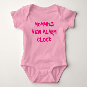 BODY PARA BEBÉ MOMENTOS NUEVO RELOJ DE ALARMA