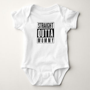 Body Para Bebé Momia recta de Outta