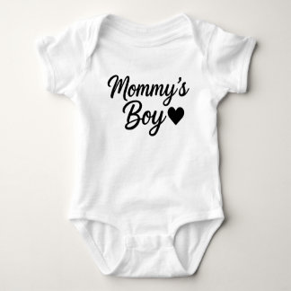 Body Para Bebé Mommy's Boy Baby Bodysuit - Adorable Infant