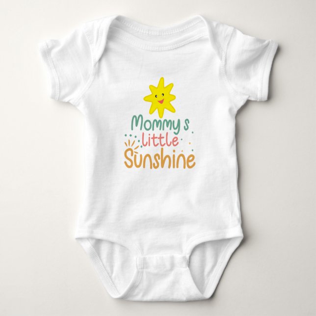 Body Para Bebé Mommys Little Sunshine (Anverso)